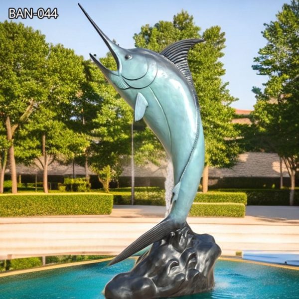 Marlin park sculpture