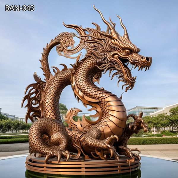 bronze dragon statue for sale