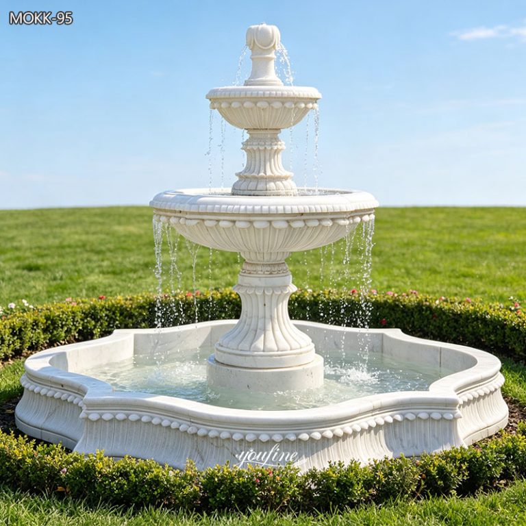 Marble Tiered Contemporary Fountain MOKK-95