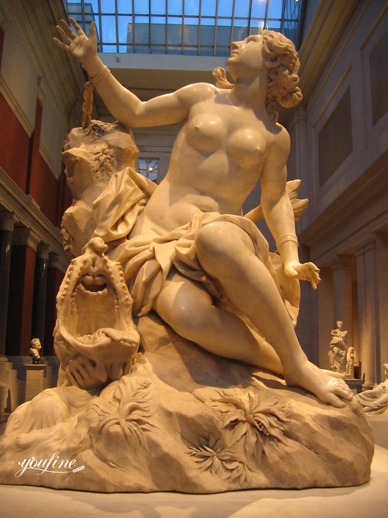 Andromeda and the Sea Monster sculpture