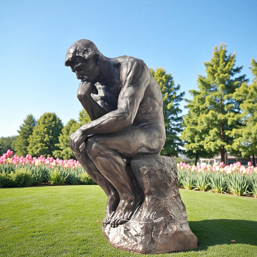 famous thinking man statue