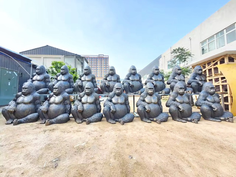 gorilla statue for garden
