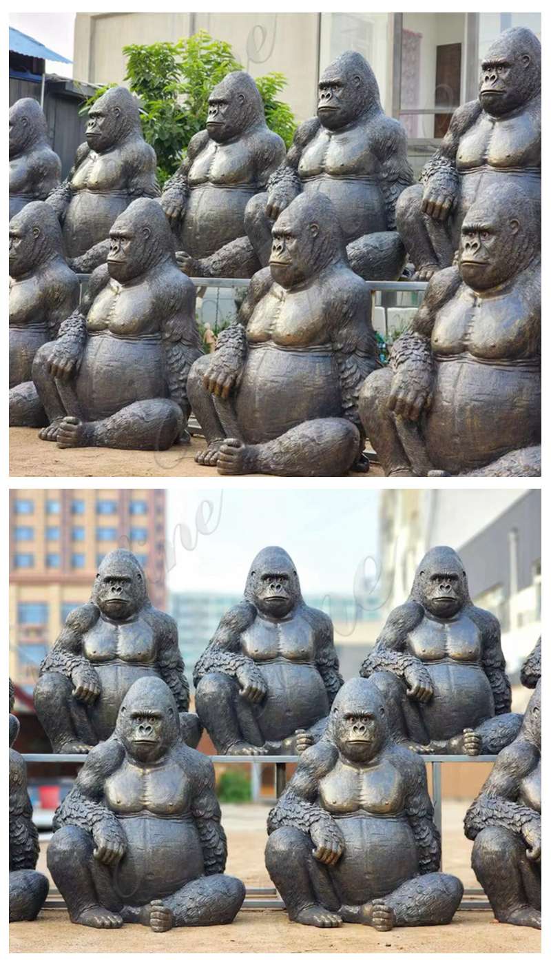 gorilla statue