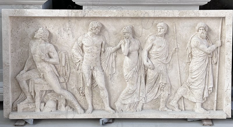 large marble Relief