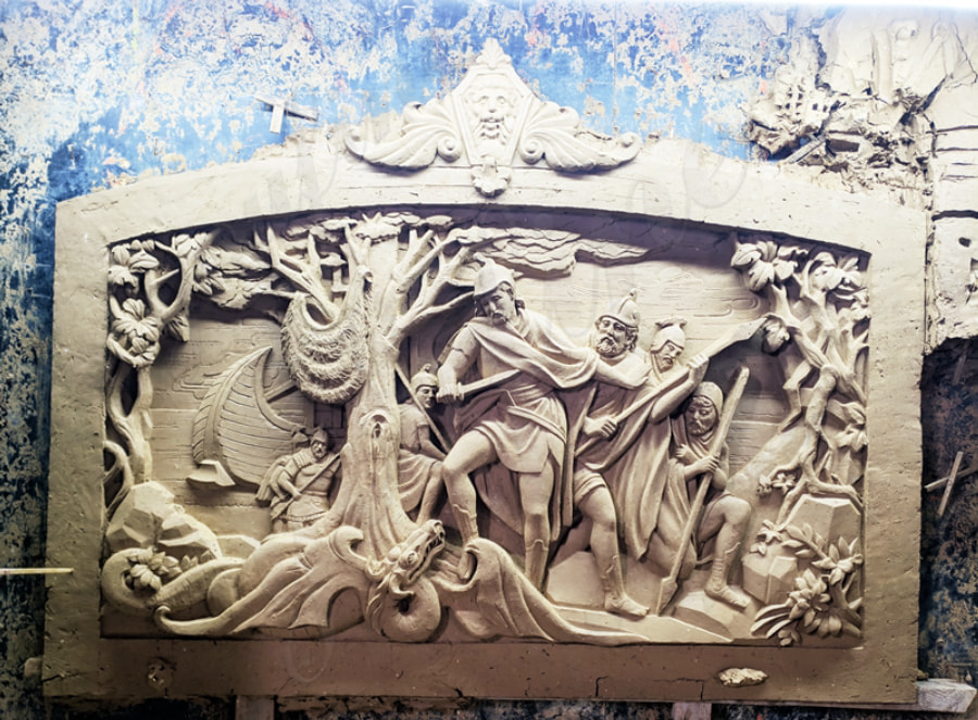 marble Relief statue