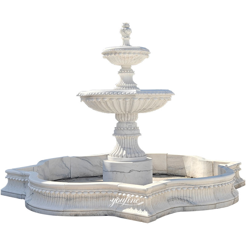 marble contemporary fountain