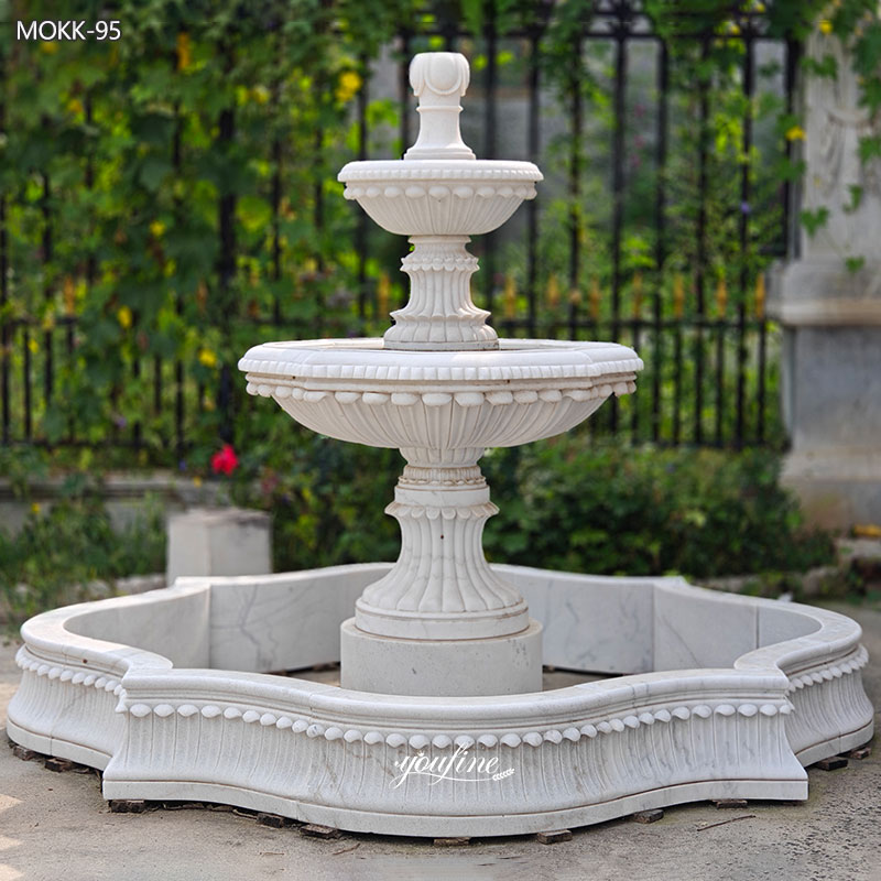 marble contemporary fountains