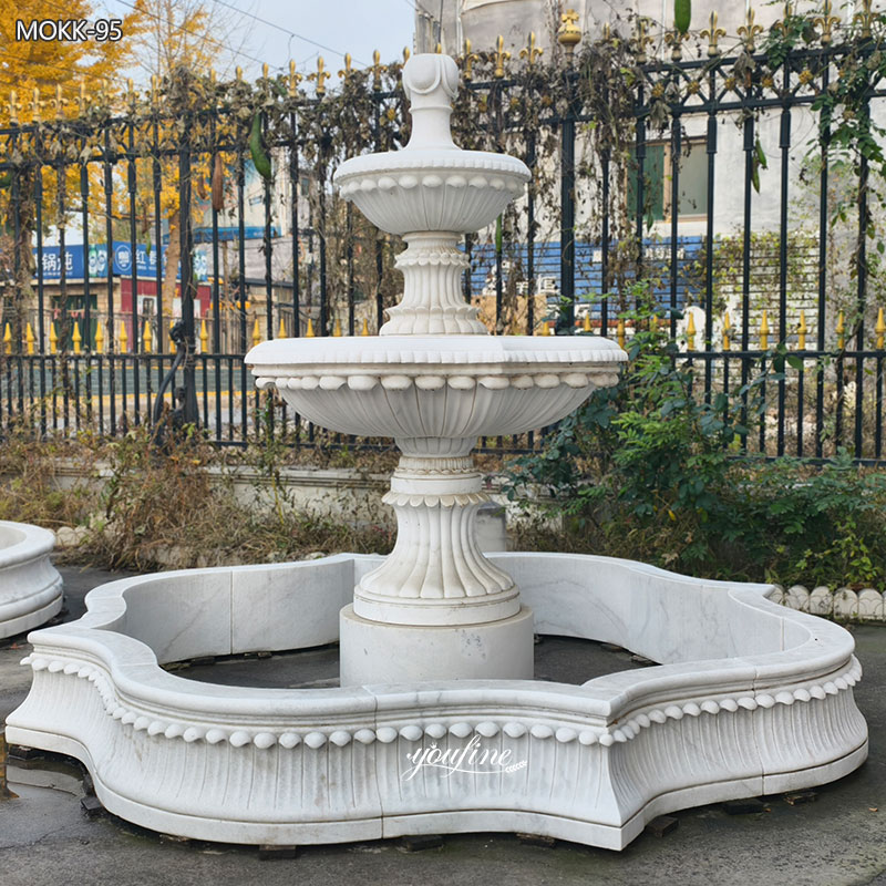tiered contemporary fountain