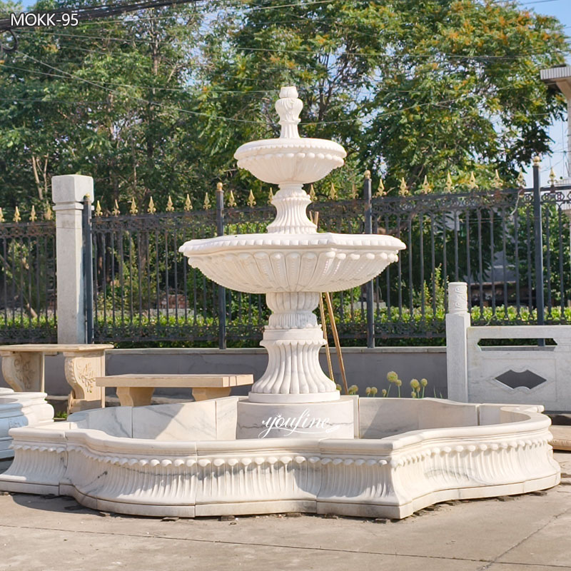 tiered contemporary fountain
