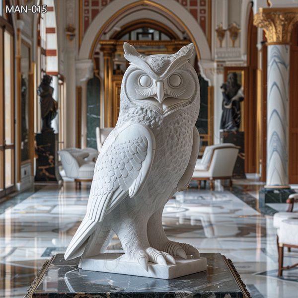 Large-White-Marble-Owl-Sculpture-for-Indoor-Decoration-for-Sale-5