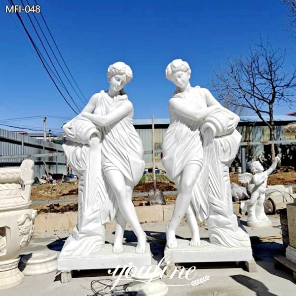 Life-Size-Classic-Lady-Marble-Statue-Holding-Pot-for-Sale4