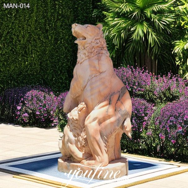 Life-Size-Marble-Bear-Statue-for-Garden-Decor-on-Sale2