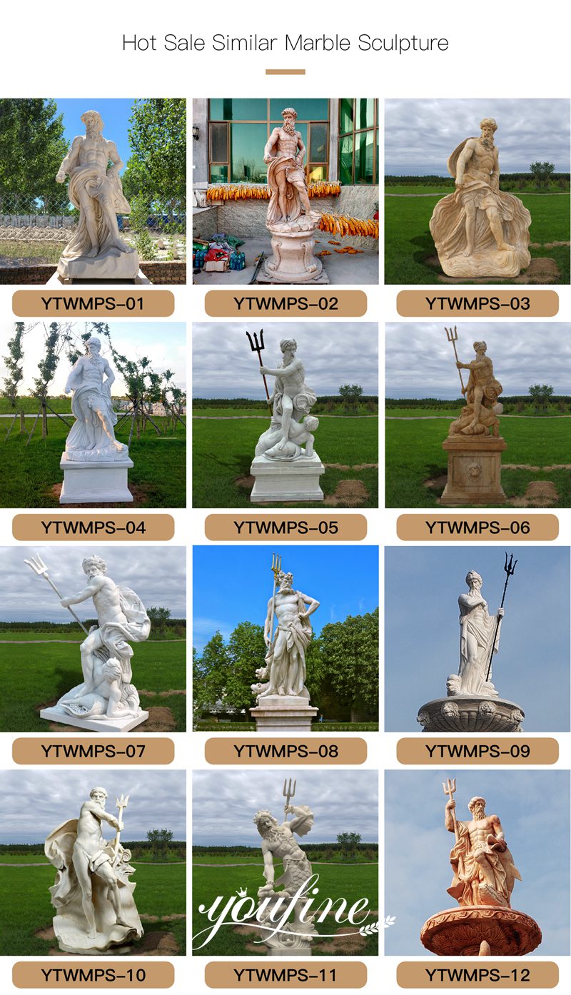 More Poseidon Statue Designs