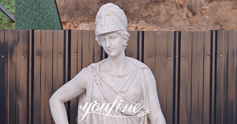Athena Statue details
