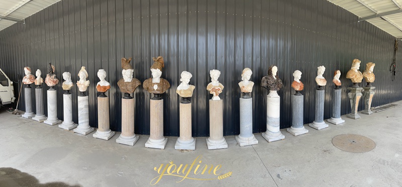 marble bust statues