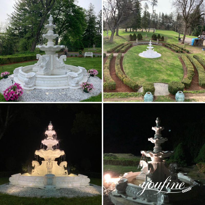 more horse statue fountain feedback