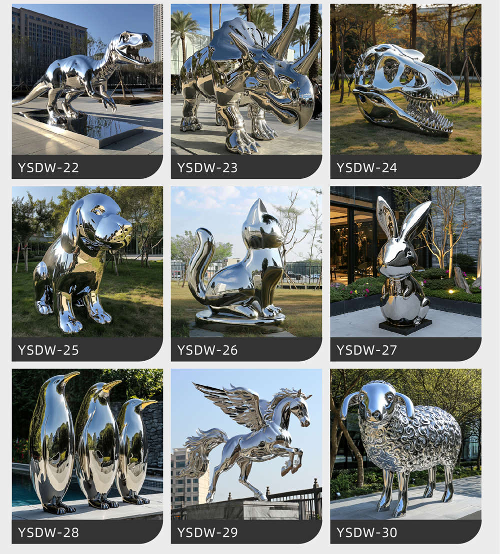 stainless steel animals