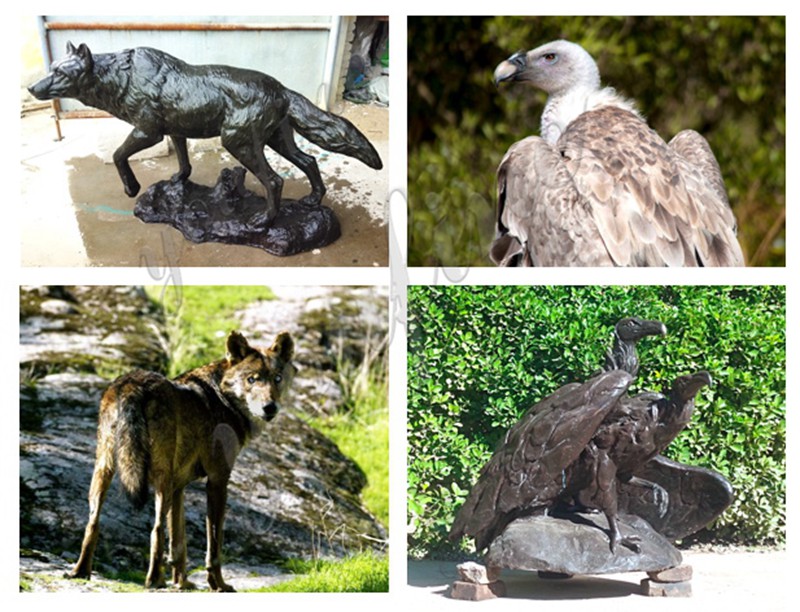 Bronze Animal Sculptures