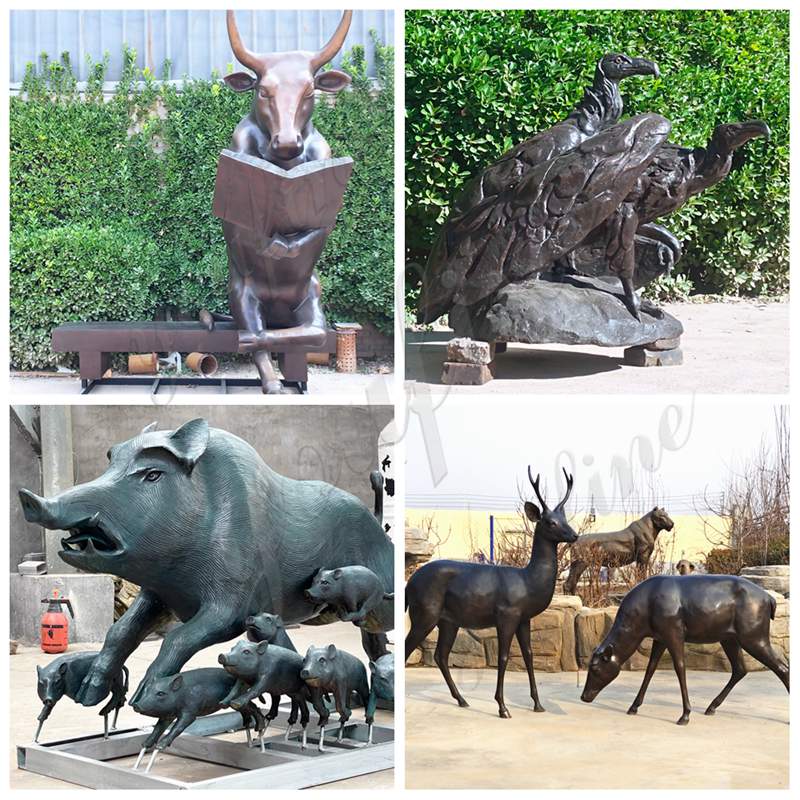 Bronze Animal garden Statue