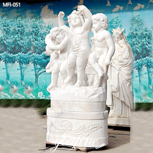 Custom-Marble-children-sculpture-for-Garden-Decor-for-sale-4