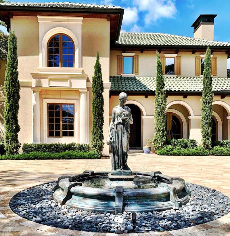 Greek Statue fountain