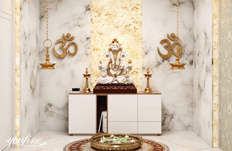 How to Place Ganesha Statue at Home Entrance