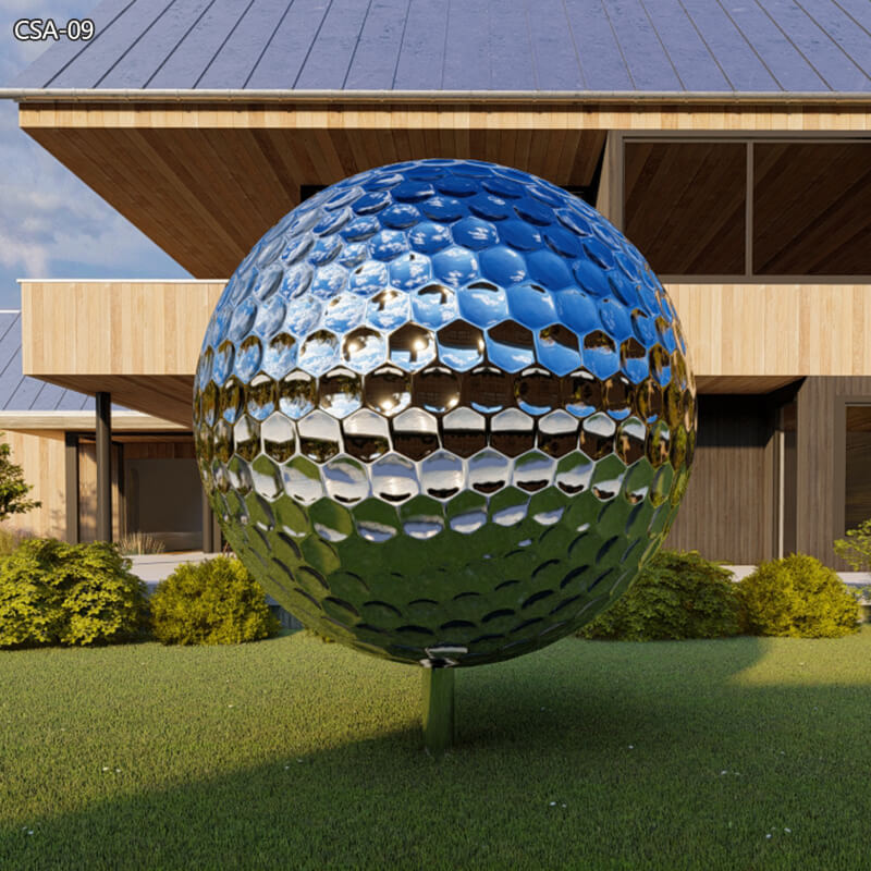 Large Mirror Polished Stainless Steel Golf Ball Supplier