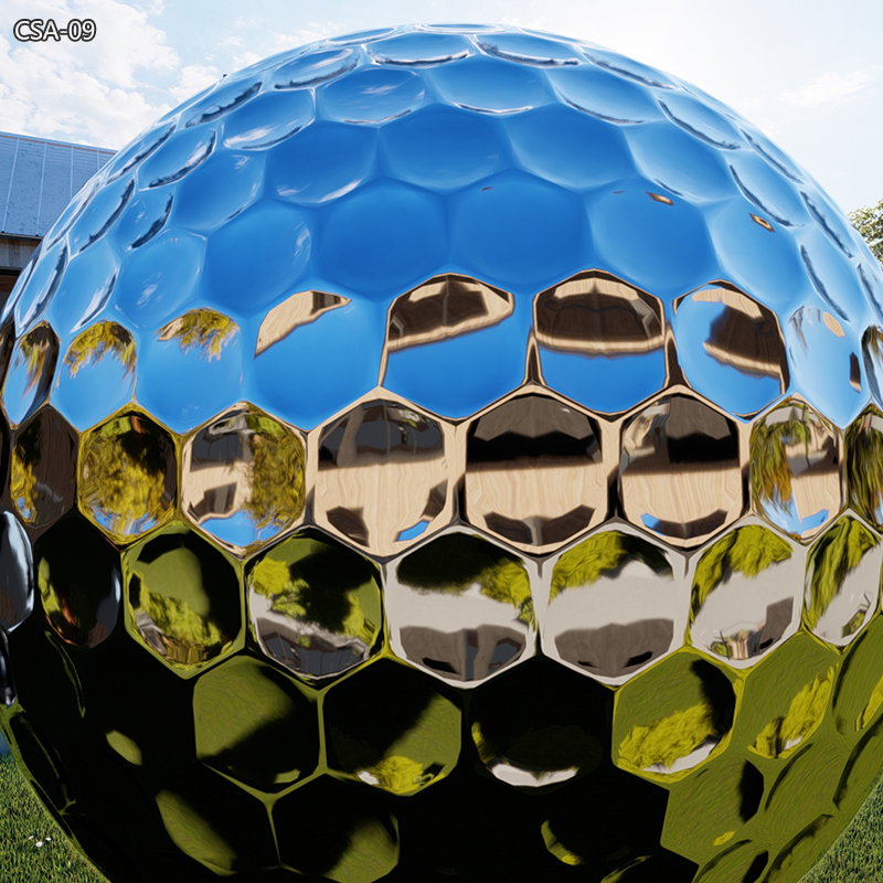 Large Mirror Polished Stainless Steel Golf Ball Supplier