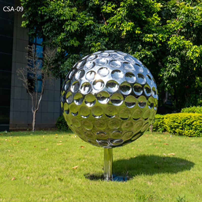 Large Mirror Polished Stainless Steel Golf Ball Supplier