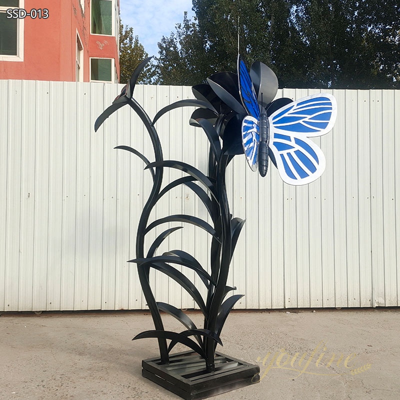 Large Stainless Steel Butterfly Public Place Decor for Sale