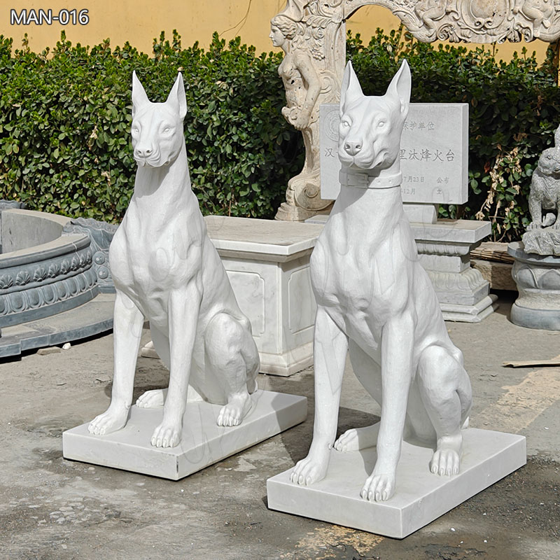 White-Marble-Dog-statue-for-Front-Porch-Decor-for-Sale-2