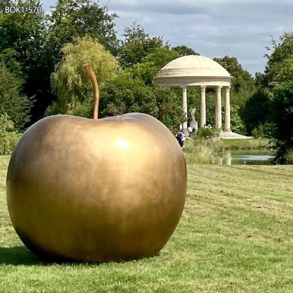 apple sculpture for garden