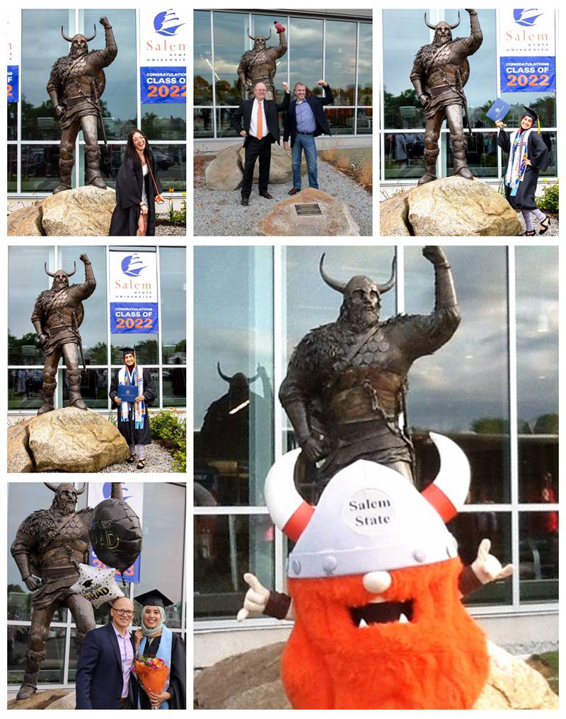 dragon viking sculpture