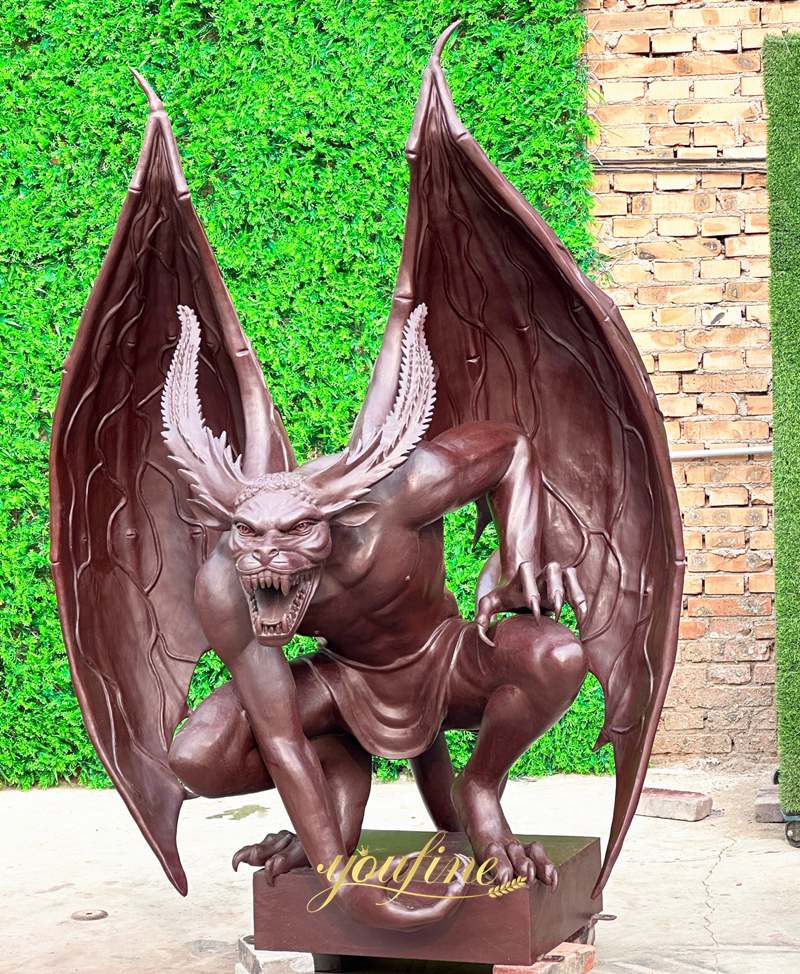large outdoor gargoyle statues