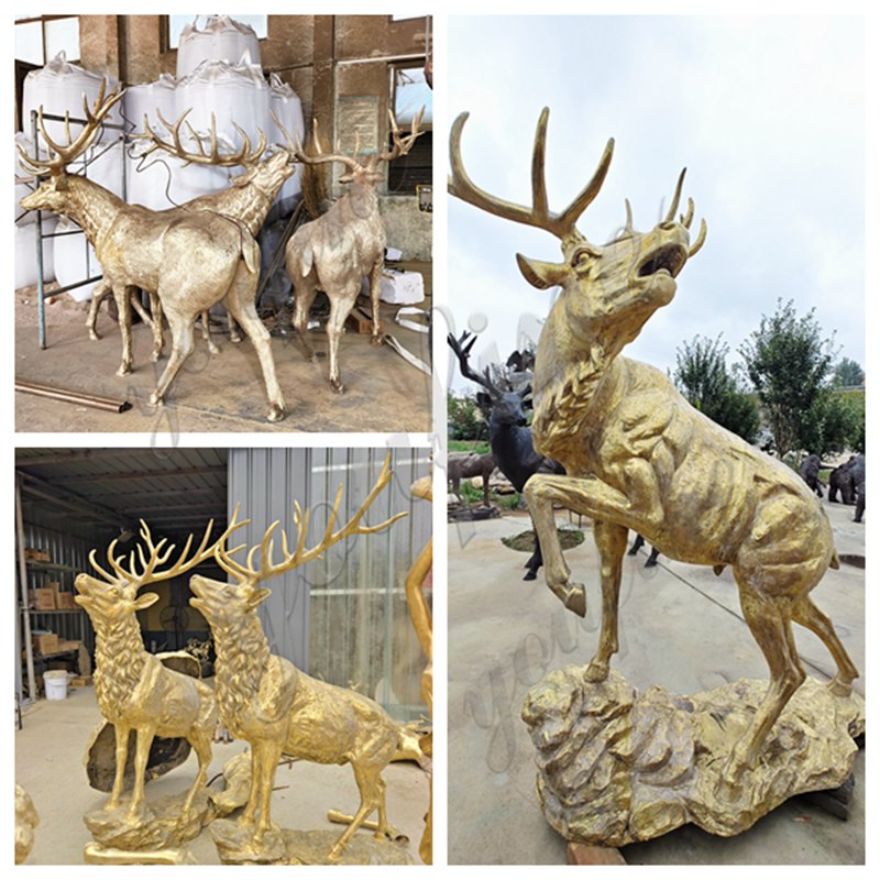 life size bronze animal statues polish
