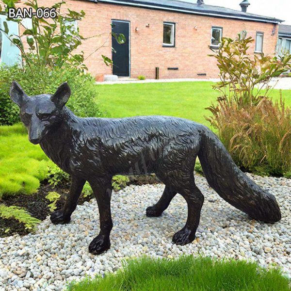 Life Size fox sculpture clay