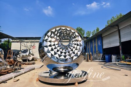 Large Modern Outdoor Sculpture for Sale SSA-034