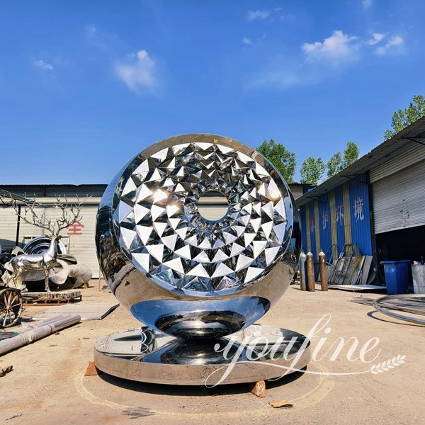 Large Modern Outdoor Sculpture for Sale SSA-034