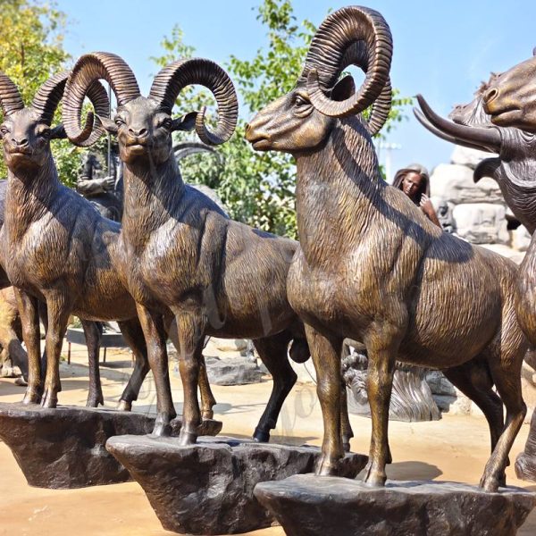 life size goat statue