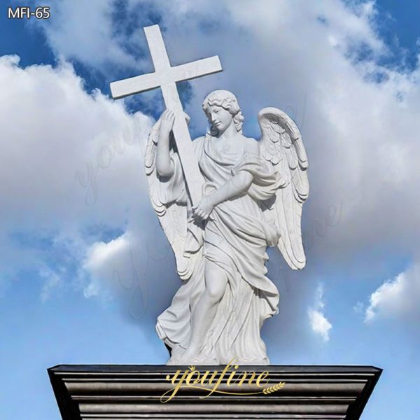 marble-angel-with-cross-statue