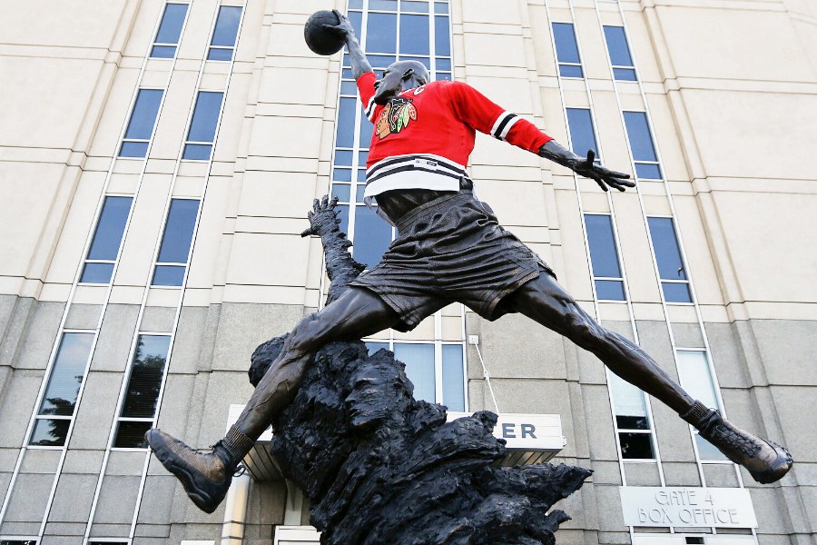 nba bronze statues