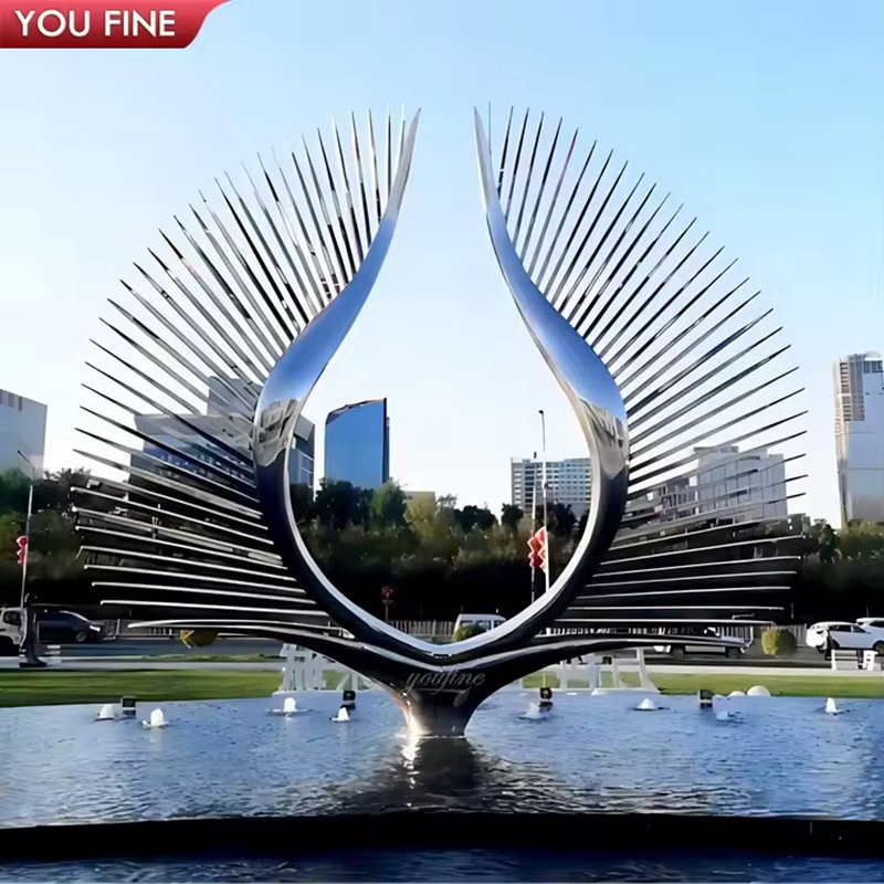 How much does a outdoor stainless steel sculpture cost?