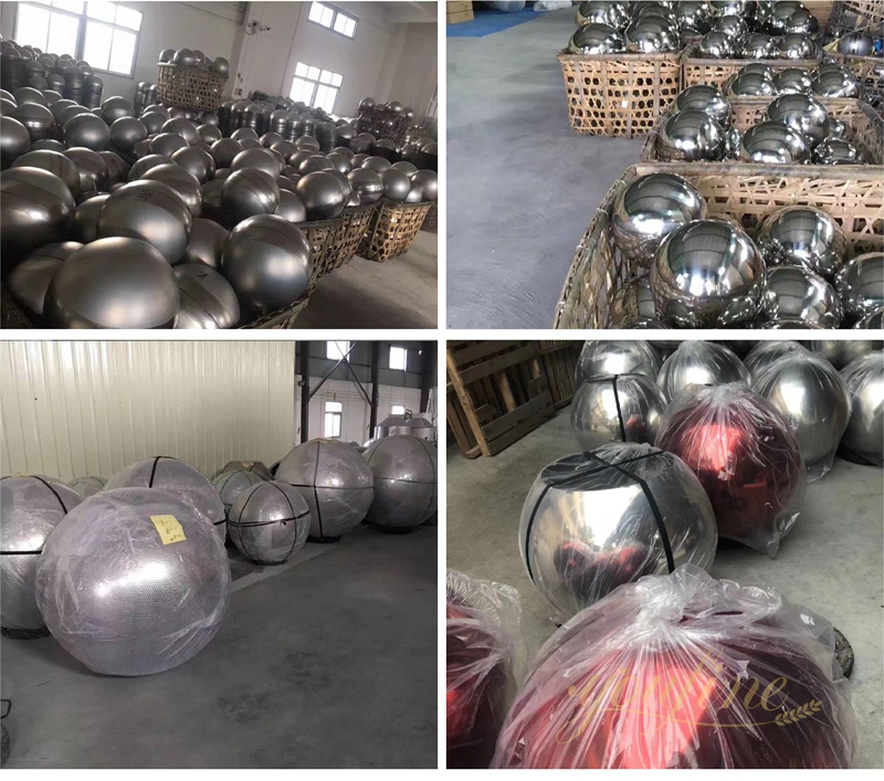 youfine stainless steel ball sculpture for sale