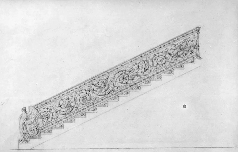 Bronze Balustrade drawing