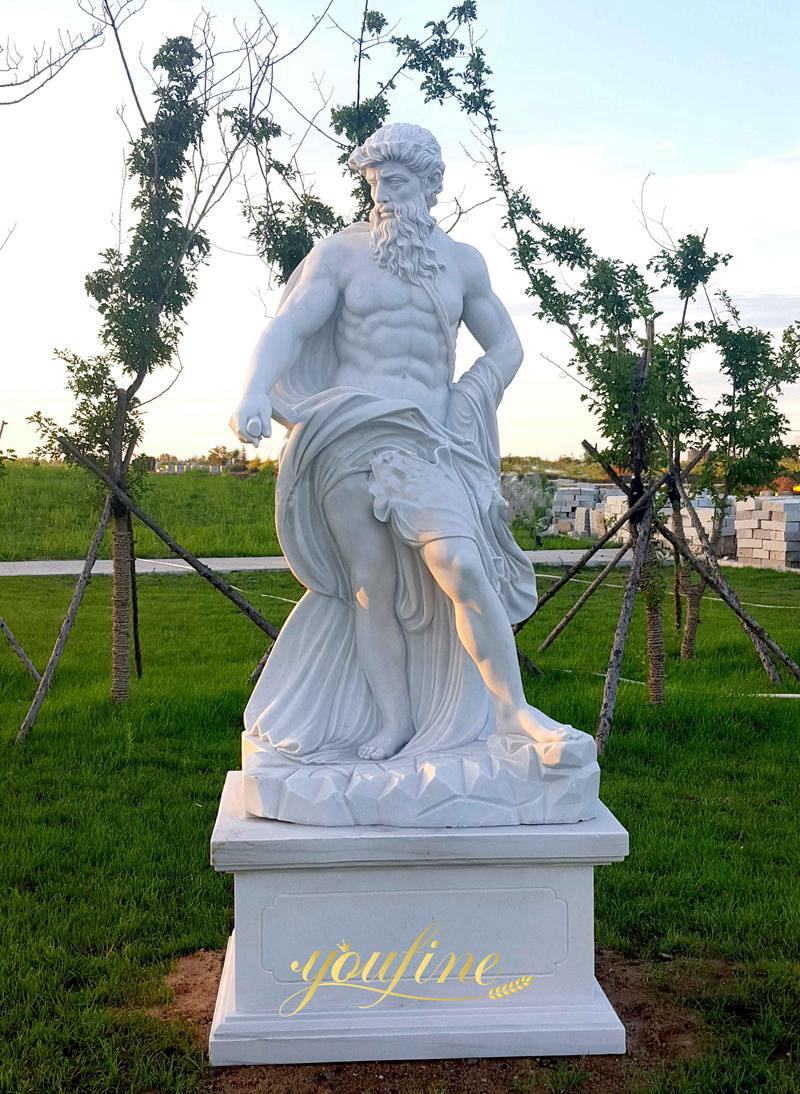 Marble Poseidon Sculpture