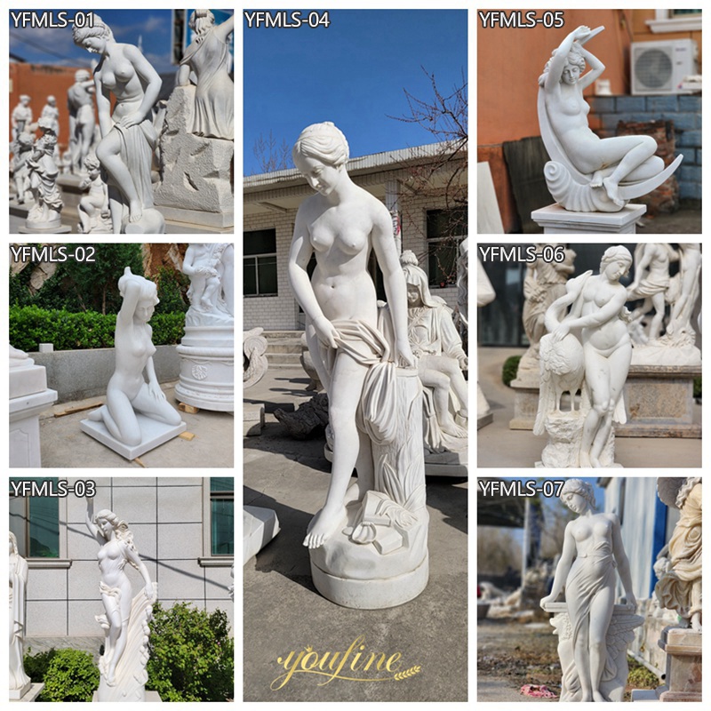Nude Lady Marble Art Sculpture 6
