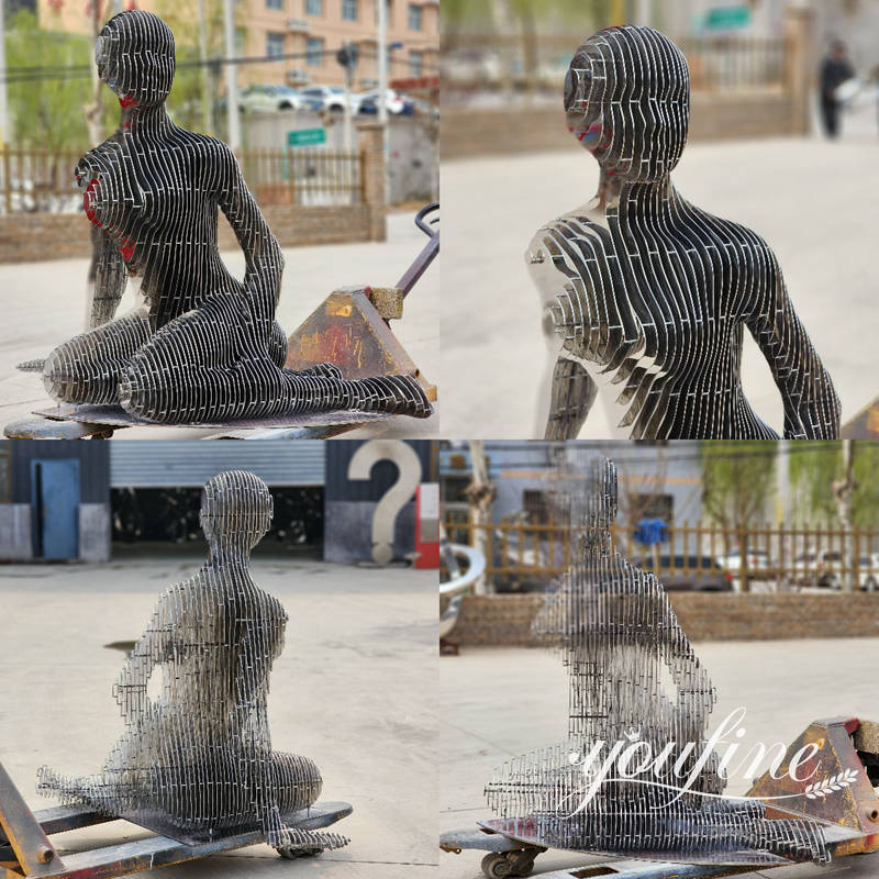 completed disappearing sculpture at YouFine Factory
