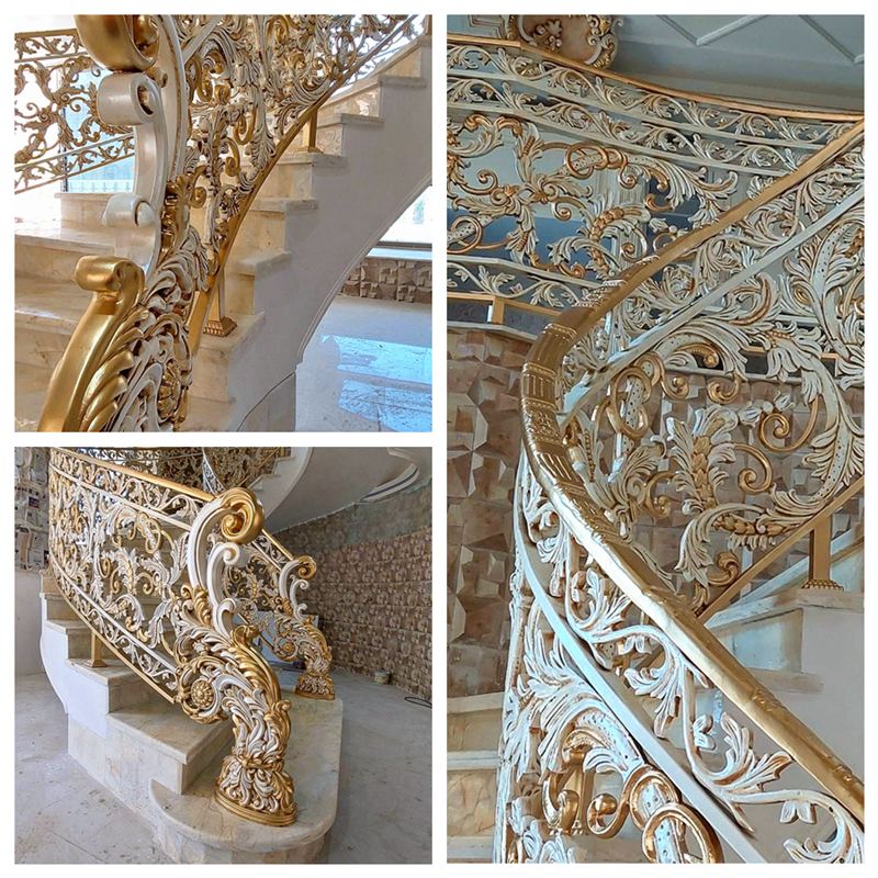 large Bronze Balustrade