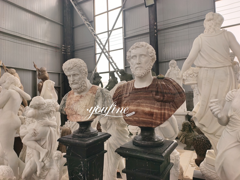 marble Roman Bust