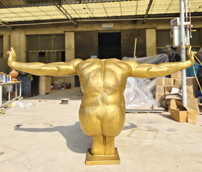 swimmer sculpture
